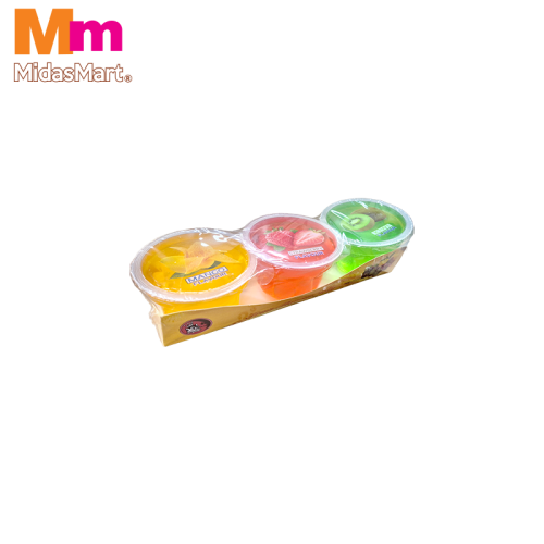 MIAOW MIAOW JELLY CUP MULTIPACK (3 X 130G)