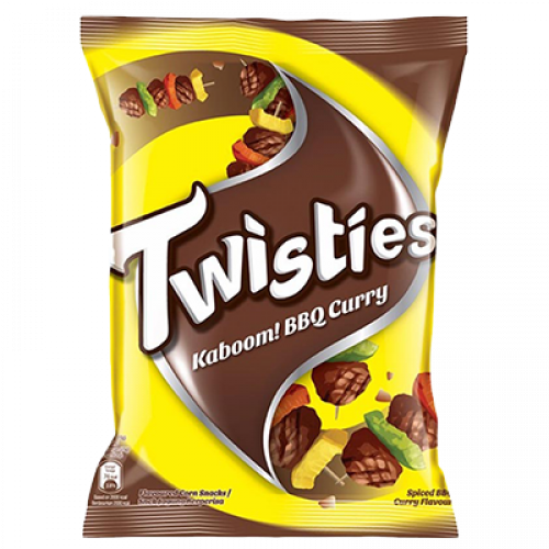 TWISTIES BBQ CURRY 1 X 60G