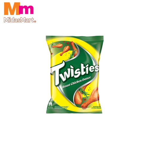 TWISTIES ROAST CHICKEN CORN SNACK (60G)