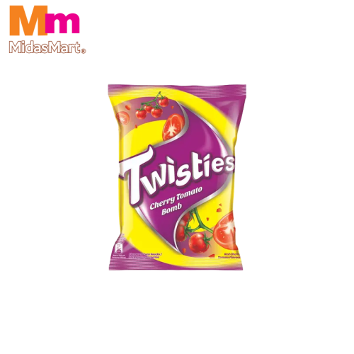 TWISTIES TOMATO FLAVOR CORN SNACKS (60G)