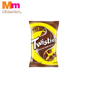 TWISTIES BBQ CURRY CORN SNACKS SHARING PACK (140G)