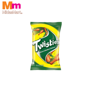 TWISTIES CHICKEN FLAVOR CORN SNACKS SHARING PACK (140G)