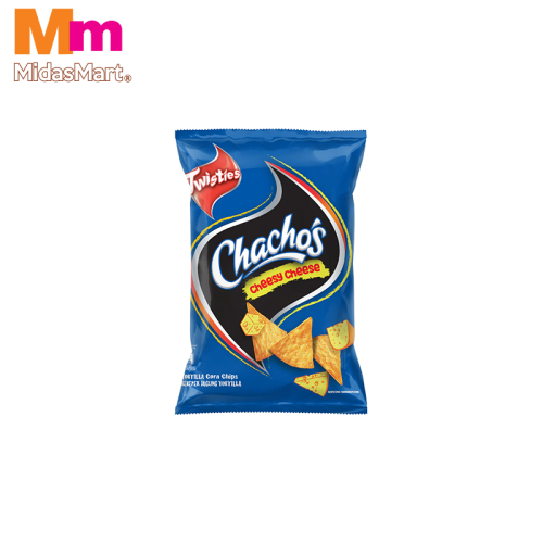 CHACHO'S CHEESY CHEESE TORTILLA CHIPS SHARING PACK (160G)