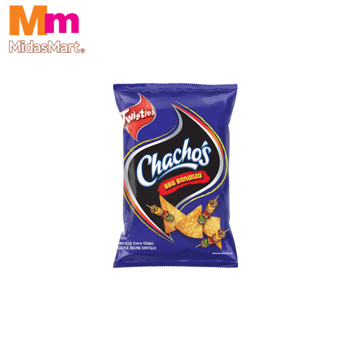 CHACHO'S BBQ BONANZA TORTILLA CHIPS SHARING PACK (160G)