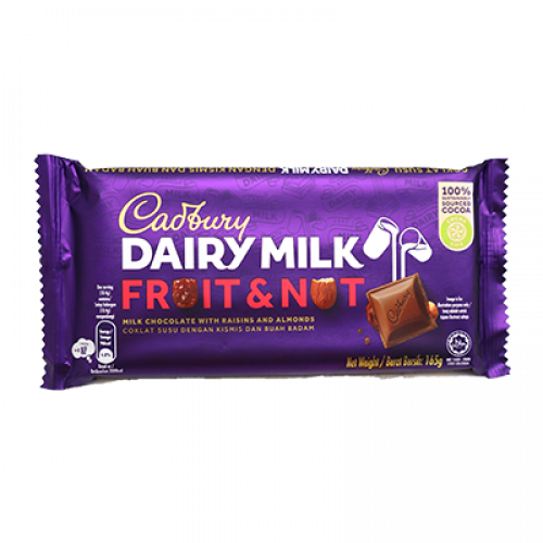 CADBURY  FRUIT&NUT 1X160G