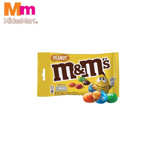 M&M'S PEANUT CHOCOLATE SHARING POUCH (180G)