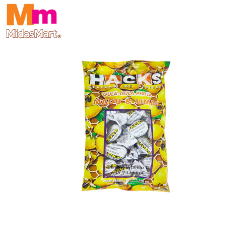 HACKS HONEY LEMON COUGH DROPS MINI PACK (100G)