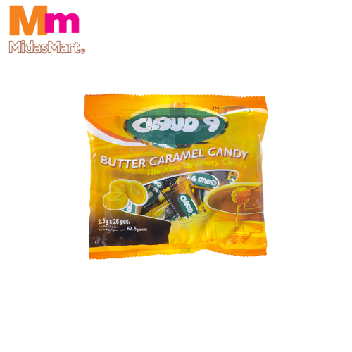 CLOUD 9 BUTTER CARAMEL CANDY (25S X 2.5G)