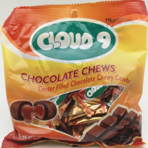 CLOUD 9 CANDY CHOC CHEWY 1 x25SX2.5G