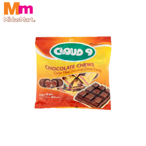 CLOUD 9 CHOCO CHEWY CANDY (25S X 2.5G)