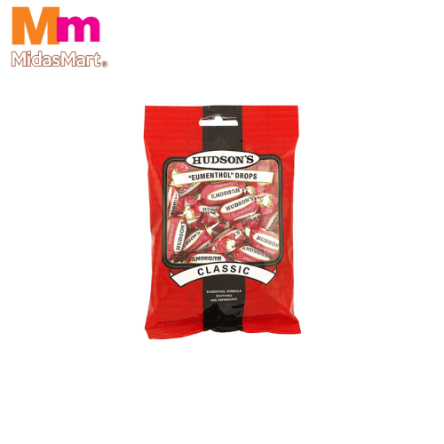 HUDSON'S EUMENTHOL ORIGINAL HERBAL LOZENGES (100G)
