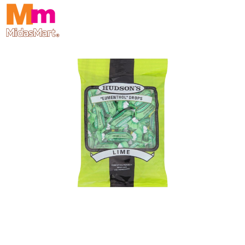 HUDSON'S EUMENTHOL LIME LOZENGES (100G)