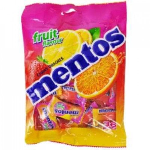 MENTOS POUCH BAG MIX FRUIT 1 x 36s