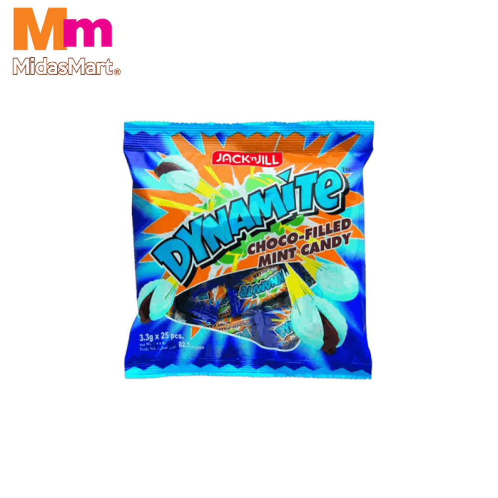 DYNAMITE CHOC FILLED MINT CAND 1 x25X3.3G