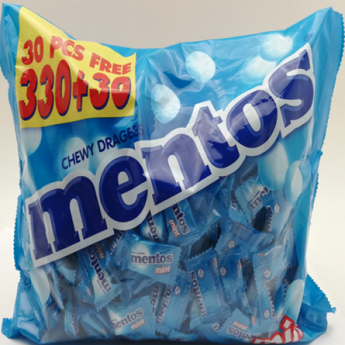 MENTOS PILLOWPACK POUCH MINT 1 x 330s