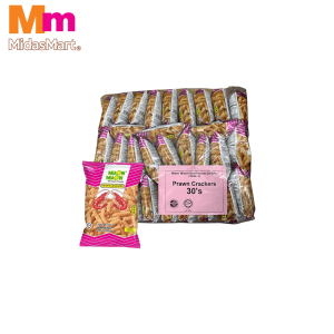 MIAOW MIAOW 102 PRAWN CRACKERS MULTIPACK (30 PIECES)