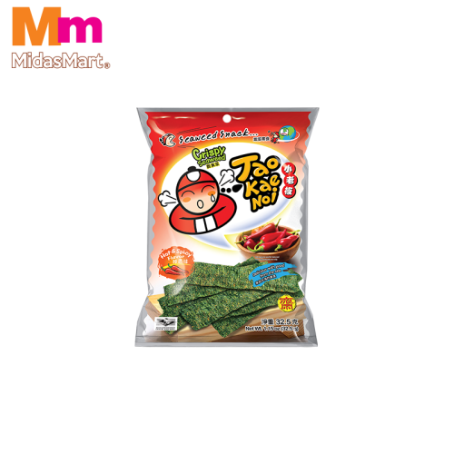 TAO KAE NOI FRIED SEAWEED HOT & SPICY SHARING PACK (32.5G)