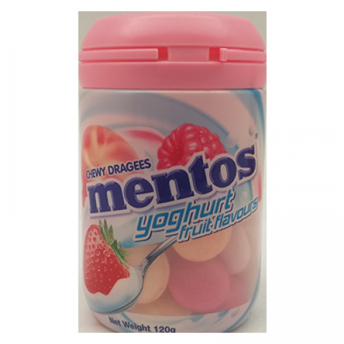 MENTOS BOTTLE YOGURT 1X120G