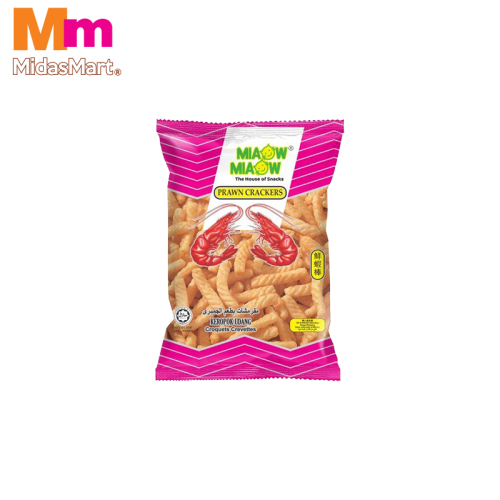 MIAOW MIAOW PRAWN CRACKERS JUMBO PACK (450G)