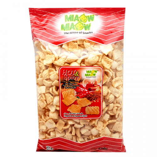 MIAOW HOT & SPICY FLV SNACK 1X450G