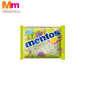 MENTOS SOUR MIX PILLOW PACK POUCH (330 PIECES)