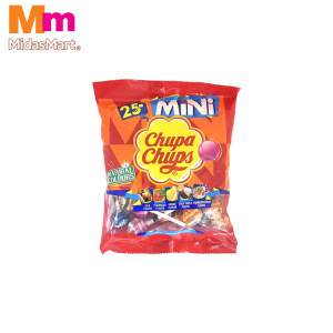 CHUPA CHUPS ASSORTED MINI LOLLIPOPS (25'S X 6G)