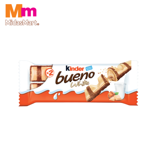 KINDER BUENO T2 - WHITE (43G)