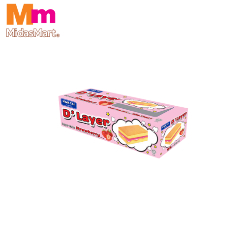 HWA TAI DOUBLE LAYER STRAWBERRY CAKE MULTIPACK (18 PIECES)