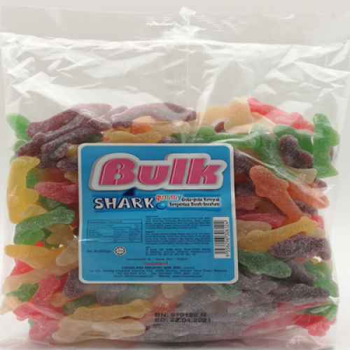 LOT 100 BULK GUMMIES SHARK 1x800G