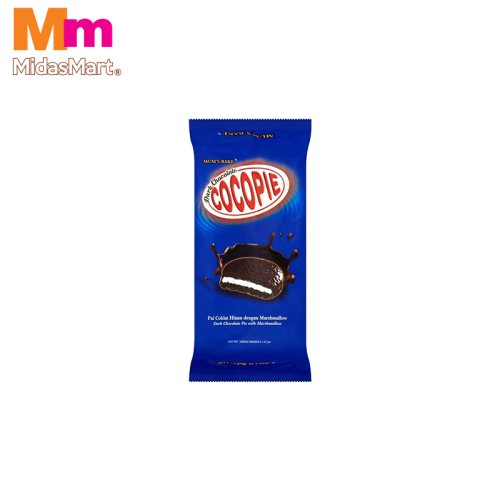 MUM'S BAKE DARK CHOCOLATE COCOPIE (6'S X 25G)