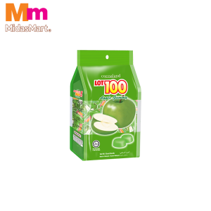 LOT 100 APPLE GUMMY CANDY (130G)