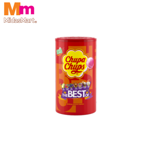 CHUPA CHUPS BEST OF LOLLIPOP TUBE (100 PIECES)