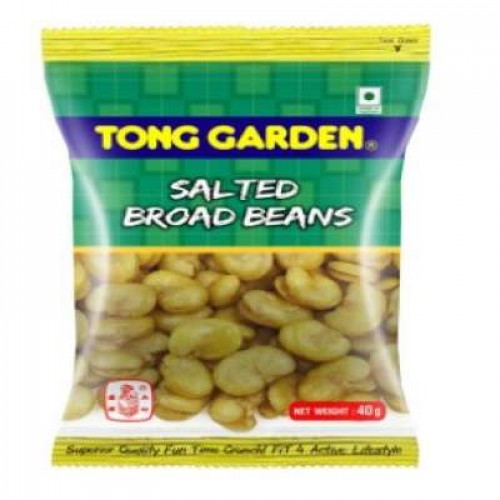 TONG GARDEN SALTED BROD BEANS W/O SKIN 1X50G