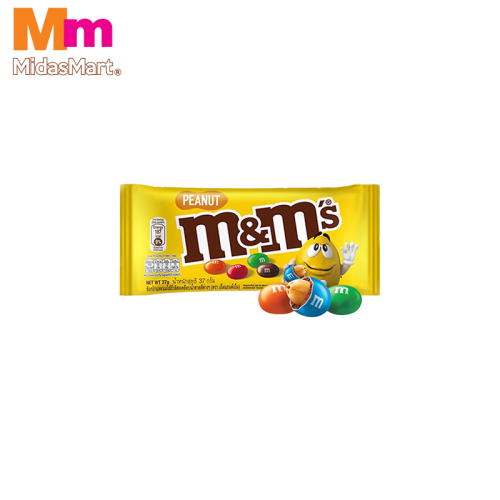 M&M'S PEANUT CHOCOLATE SINGLE PACK (37G)