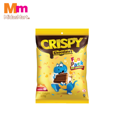 CRISPY CHOCOLATEY FUN PACK - 25'S (275G)