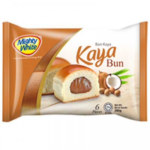 M/WHITE  BUN 6PCS KAYA 1 X 280G