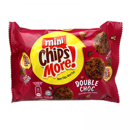 CHIPMORE MINI DOUBLE CHOC 1 X 80G