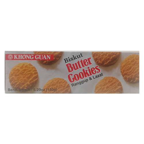 KHONG GUAN COOKIES BUTTER 1 x 150G  