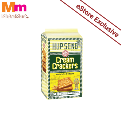 HUP SENG PING PONG BISCUIT CREAM CRACKERS (428G)