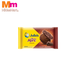 JULIE'S CHOCO MORE SANDWICH BISCUITS (132G)