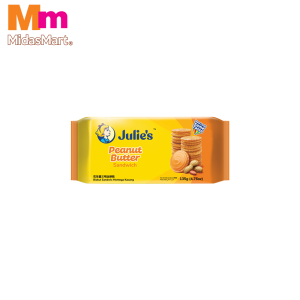 JULIE'S PEANUT BUTTER SANDWICH BISCUITS (120G)