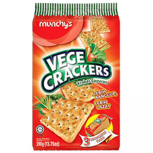 MUNCHY VEG CRACKER 1X380G