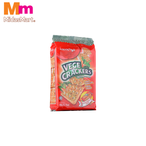MUNCHY'S VEGETABLE CRACKERS (380G)