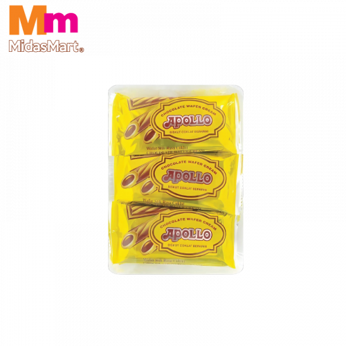 Apollo Chocolate Wafer Cream 1x12x15g