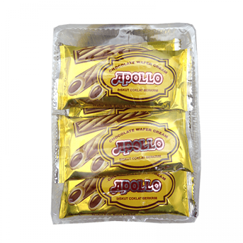 APOLLO CHOC WAFER CREAM 1x12X15G  