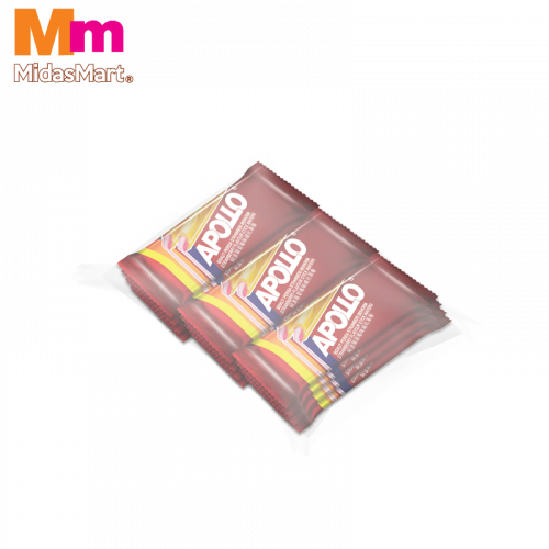 Apollo Stick Wafer Strawberry 1x12x15g