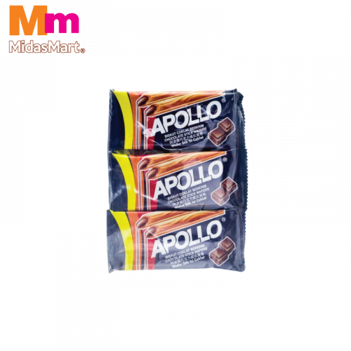 Apollo Stick Wafer Chocoloate 1x12x15g 