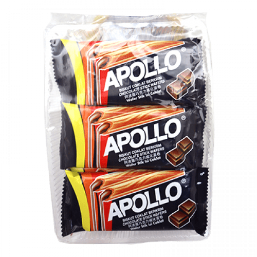 APOLLO STICK WAFER CHOC 1x12X15G  