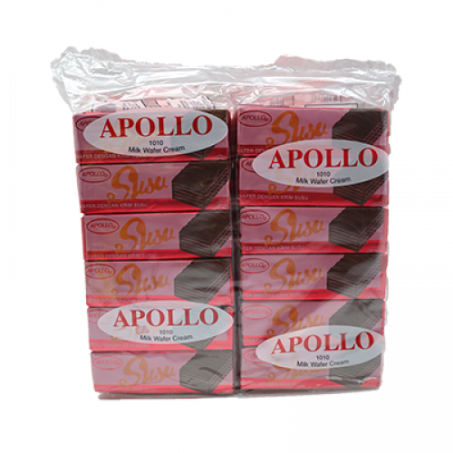 APOLLO WAFER MILK 1X48X12G