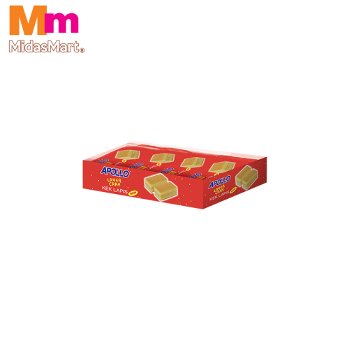 APOLLO VANILLA LAYER CAKE (8 X 22G)